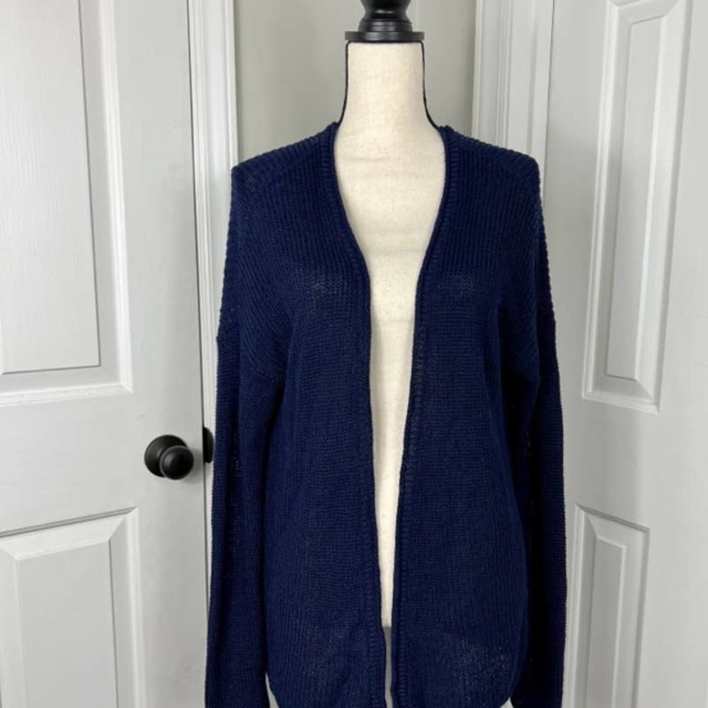 Trouve Nordstrom Open Back Wrap Cardigan
